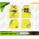 175gsm Basketball Team Uniform Top And Shorts Digital Sublimation