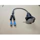 7 Pin 7 Pin Trailer Camera Extension Cable For Rear View System