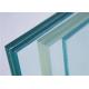Decorative Clear Tempered PVB Laminated Glass / Tempered Safety Glass For Stairs