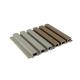 23x135mm WPC Cladding Panel Wood Plastic Composite Fluted Plank Wall Panel Interior Brown