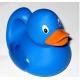 Educational Bath Toys Baby Blue Rubber Ducks Floating 8.3cm Length 40 Gram