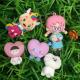 Offset Printing Pvc Figures Anime Design 3D Cute Car Key Holder 20mm-99mm