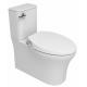 Non Electric Cold Water Bidet Toilet Seat Cover PP Material White Color