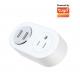 US1P 2U Smart Plug Socket Android Smart Plug For 220v Air Conditioner