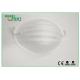 White color PP Dust Mask / hospitals tie on face mask with Single Headband