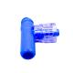Needleless Medical Infusion Connector Blue Positive Pressure