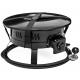 Outdoor Camping Carbon Portable Propane Gas Fire Pit With Cover & Carry Kit