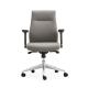 Modern Home Cow Leather Office Swivel Chair Pvc Upholstery