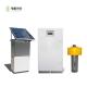Micro Water Quality Monitoring Station Multi-parameter pH ORP Turbidity DO Monitor Solar Power For Lake River