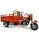 Orange Chinese 3 Wheeler Cargo Tricycle Motorcycle With Big Footrest