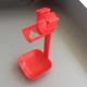 Square Pipe Chicken Nipple Drinker With Lock Hanging Suspension Drip Cups