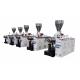 Twin Screw Extrusion Machine / Plastic Double Screw Extruder Machine Output 230kg/H ZS55/120