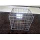 Stone Cage Retaining Wall Gabion Baskets , Gabion Mesh Cage Easy To Install
