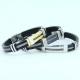 Factory Direct Stainless Steel High Quality Silicone Bracelet Bangle LBI36