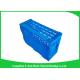 Eco-Friendly Collapsible Plastic Crates For Clothing / Plastic Turnover Box