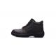 Anti Puncture Industrial Safety Shoes Double Density Genuine Leather Material
