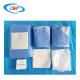 Hospital Surgical Drape Sterile Surgical Disposable Angio Pack For Operating Room