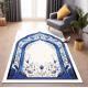 National Style Prayer Floor Carpet Rug Machinable Arabic Printed Worship Mat