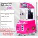 Mini Arcade Mini Claw Machine Pink With Display Screen Coin-operated Toy Vending Machine