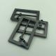 Customized 25mm Nickel Needlepoint Belt Buckle With Electroplating