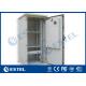 19'' Rack High Integration Air Conditioner Cooling System Outdoor Telecom Cabinet
