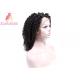 Deep Curly Front Lace Wigs For Black Women Brazilian Virgin Human Hair