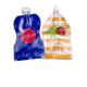 Colorful Reusable Spout Packaging Pouch With Double Zip Lock For Baby Food