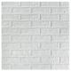 Classic Brick Design Self Adhesive Wall Panels / Decorative Foam Board Wall Panel