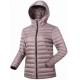 Basic Style Ultra Light Down Jacket , Insulated Ladies Down Winter Coats