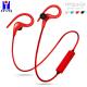 Rubber Earhook DC5v 2.48GHz Sports Bluetooth Earphones For Fitness