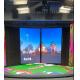 Mechanical Moving Structure Video Wall Panels Multiple Full Color Sliding LED Display