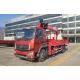 Foton Truck Mounted Crane 4*2 Drive Mode 9 Tons Single Cab 220hp Left Hand Drive