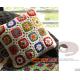 Crochet bed pillow Daisy hand-woven cushion covers Decorative Cushion flower cushion Weddi