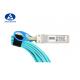 SFP28+ To SFP28+ Active Fiber Cable 25G RoHS6 Compliant