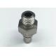 oem high precise cnc tapping machining inner hollow printer shaft short shaft with aluminum screw threads