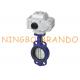 Soft Seat Electric Actuator Wafer Butterfly Valve Cast Iron 4'' DN100