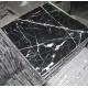 Black marquina marble tiles