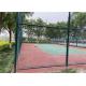 European Pool Basketball Court Yard Temp Chain Link Fence 4.0mm With Long Life