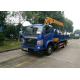 Foton Dump Truck Mounted Crane Forland 6t 10t 8 Ton Crane Truck For Construction