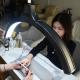 Beauty Salon 6500K LED Half Moon Light 360 Degree Rotate Eyebrow Tattoo Eyelash Fill Light