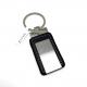 Classic Leather Keychain Holder With Customized Pattern Packaged In Polybag