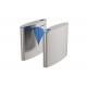 AC100V Automatic Flap Barrier Turnstile 10mm Acrylic Face Recognition 100W