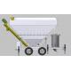 Truck Horizontal 30km/h 100T Portable Cement Silo