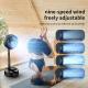 Socool Fan 20000mAh Portable Fan Adjustable Foldable Table Fan Super Quiet 9 Speed Levels Remote Control Indoor/Outdoor Camping
