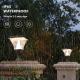 Intelligent Outdoor Solar Pillar Light IP65 Water Resistant Multipurpose