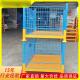 2-4 Layers and Blue Wire Mesh Pallet Cage with Move Structure