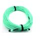 MPO Fiber Optic Cable Patch Cord 50 / 125 OM3 12C for High Speed Data Center