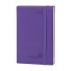 Purple Softcover Weekly Academic Planner With Hourly Schedule And Monthly Tabs