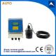 High reliability ultrasonic open channel flow meter with low cost