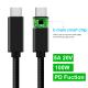 Plugable thunderbolt3 USB Type C Cable 40GB/s 100W 60W Power delivery PD charger